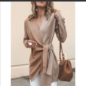 Maternity elegant women stitching irregular top sweater from lukalula